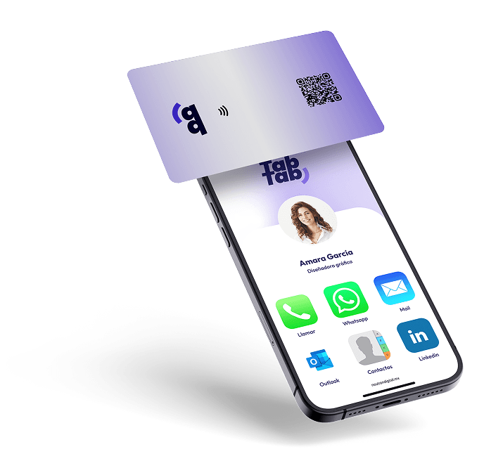 Tarjeta Tabtab en teléfono